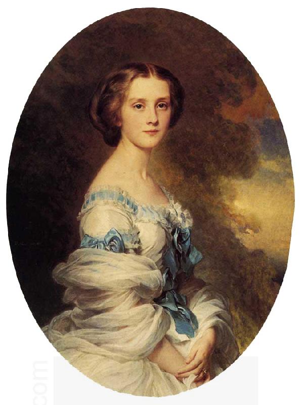 Franz Xaver Winterhalter Melanie de Bussiere, Comtesse Edmond de Pourtales China oil painting art